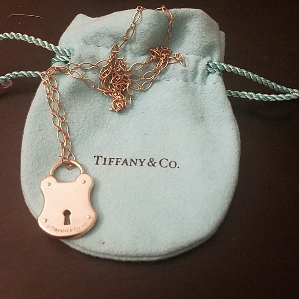 Tiffany's lock necklace
